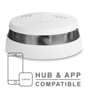 230V optisk trådløs seriekoblet røykvarsler TEK17 - Cavius