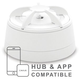 Trådløs seriekoblet varmevarsler - Cavius